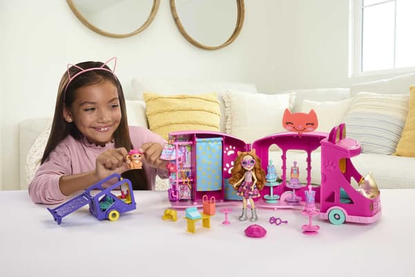 Enchantimals Modeshow-mobil
