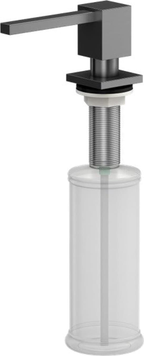 Fyrkantig dispenser 500ml QUADRON EMMA grafit