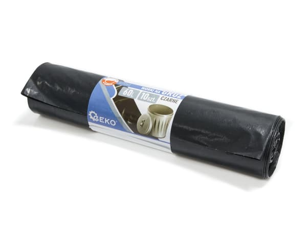 Sopsäckar RUBBLE 60L (rulle 10st) - svart (12)