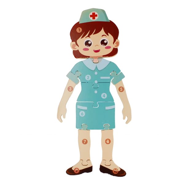 DRESS NURSE 10EL 15X32 MC FOL102