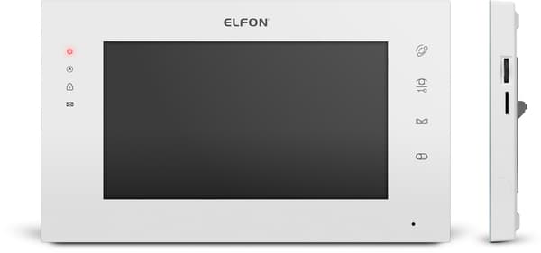 MONITOR 7\" ELFON OP-VM7F - FAYO Hvid