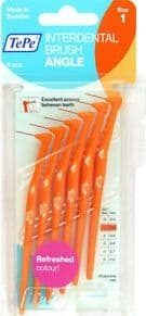 Mellanrumsborstar Tepe Orange (6 stycken)