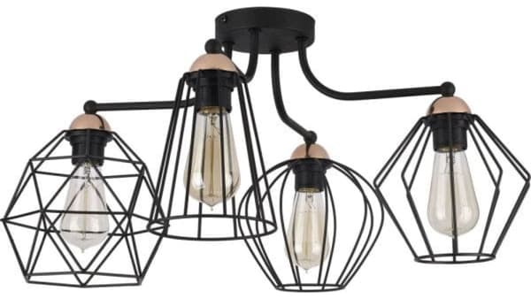 Loftlampe TK Lighting Galaxy 4x60W (1645)