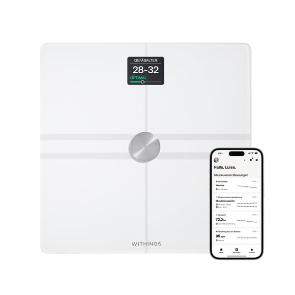 Withings Body Comp - badevægte - hvid