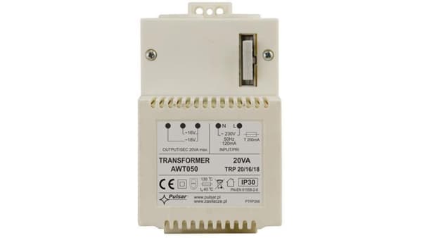 TRANSFORMER PULSAR AWT050 TRP 20VA/16V/18V