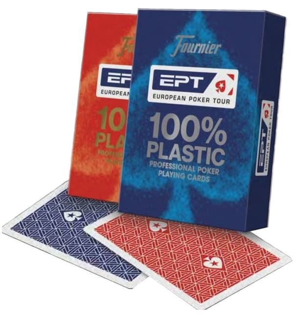 EPT Kort 100% Plastik mix FOURNIER