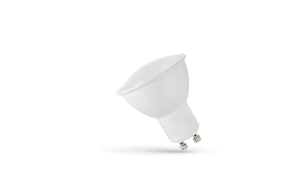 Spectrum LED GU10 230V 1.5W SMD NW med MATTE FAST SPECTRUM unihimp