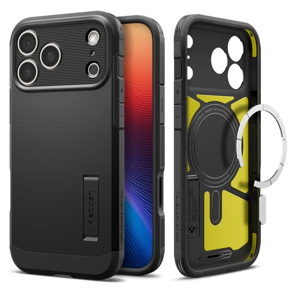 Spigen Tough Armor T MagSafe, svart - iPhone 17 Pro Max