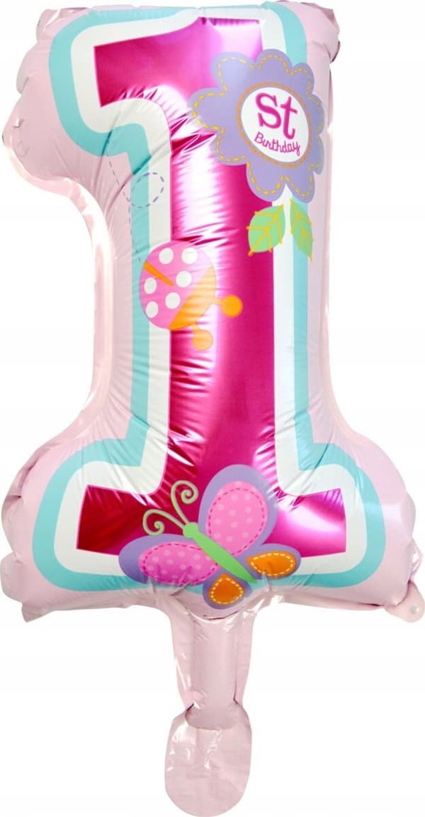 Folieballon Arpex år gammel rose (BLF5801)