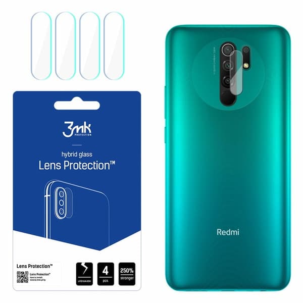 3mk Linsskydd för Xiaomi Redmi 9