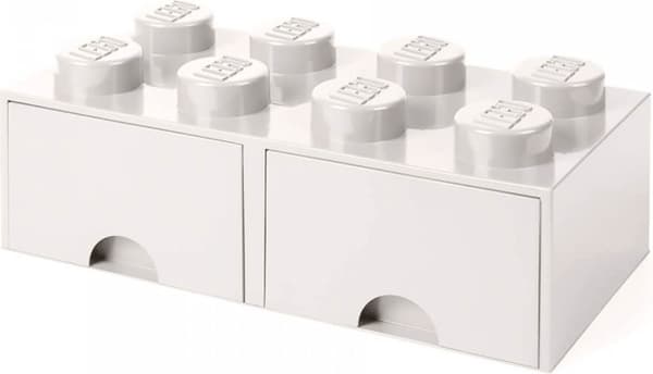 Lego Förvaringslåda 8 vit