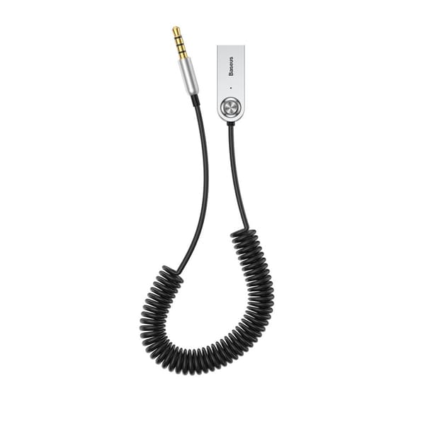 Baseus Converter BA01 USB + Trådløs adapter til 3,5 mm Jack, kabel Sort (CABA01-01)