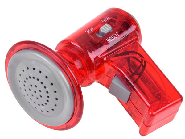 Röstmodulator gadget MEGAFON ändrar röst ZA5249