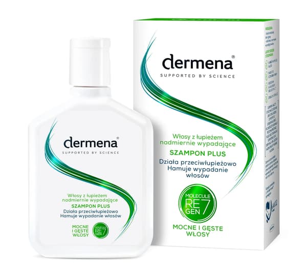 Dermena Plus takaiskuja estävä shampoo 200ml