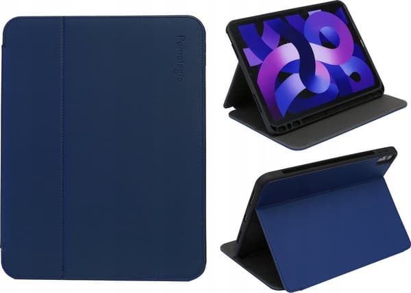 Pomologic BookFolio - skyddsfodral för iPad Air 10.9\" 4/5G (marinblå)