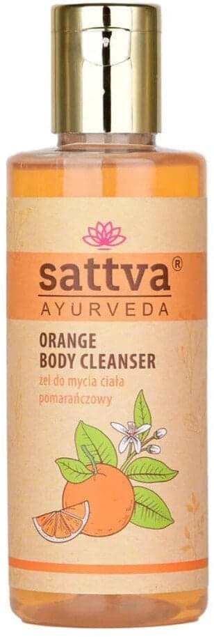 SATTVA_Suihkugeeli appelsiini 210ml
