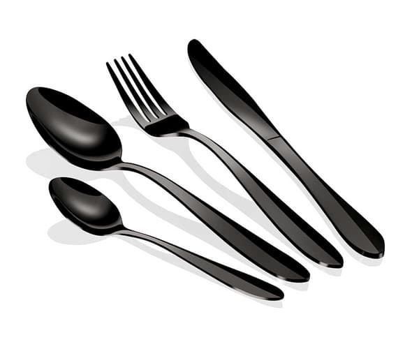 Berlinger Haus Bestik 24 Dele. Berlinger Haus Bh-2630 Black Mirror