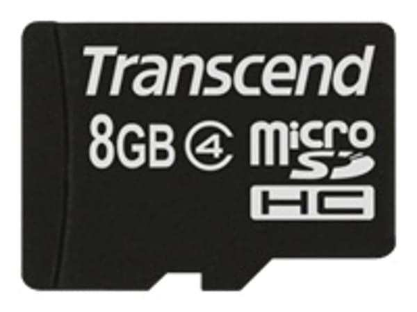 Transcend microSDHC 8GB Klasse 4