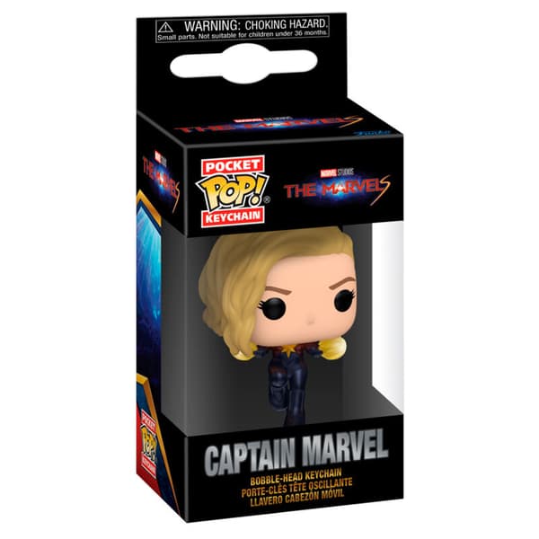 Pocket POP Nyckelring Marvel The MarvelS Captain Marvel