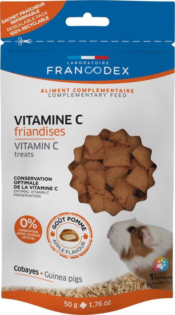 Francodex Herkut C-vitamiinilla marsuille 50 g