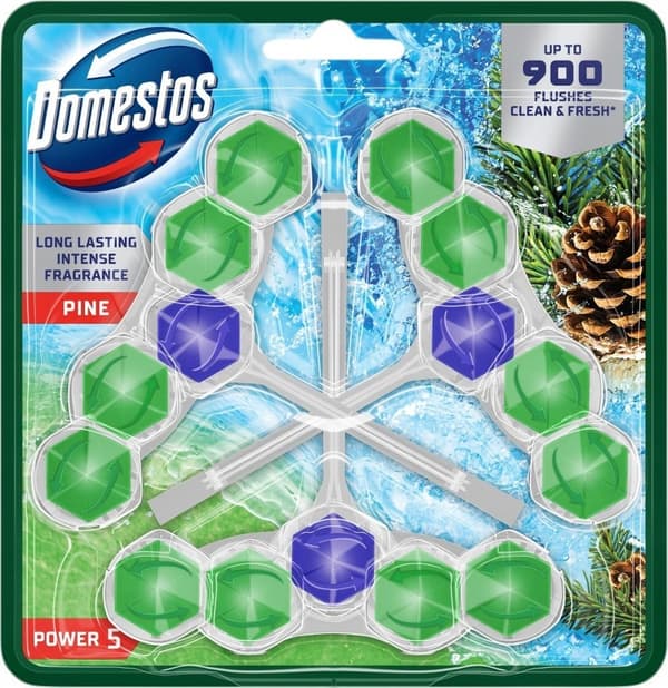 DOMESTOS Toalettblock Power 5 Pine 3 50 g