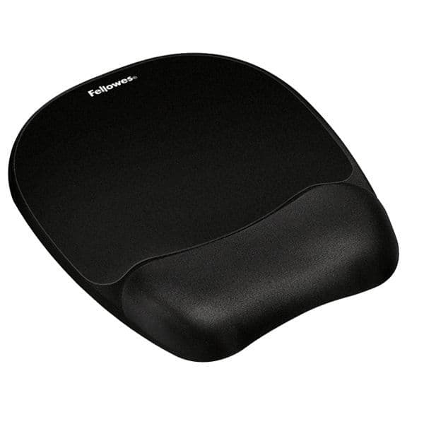 Musemåtte Memory Foam dugdråber blå [mm:] 200x230 Fellowes (9176501)