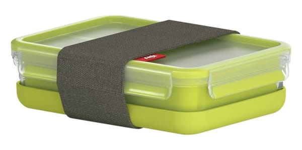 Emsa Clip&Go Lunchbox 518098 1,2l Transparent/Grön