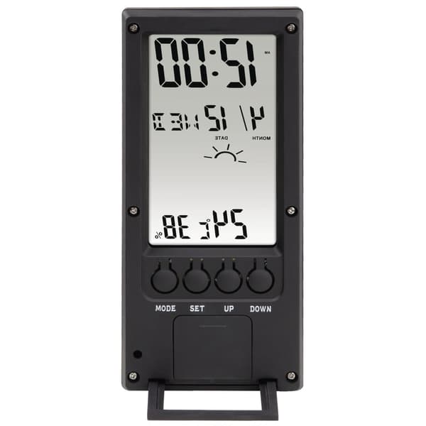 Hama Vejrstation TH-140 sort Termometer/Hygrometer 186365