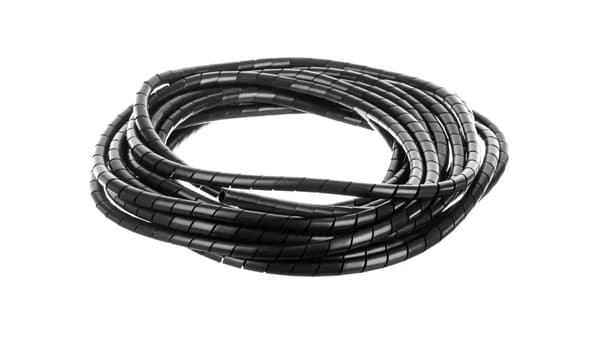 Kierrekoteloletku 12/10mm musta SP12BK /10m/