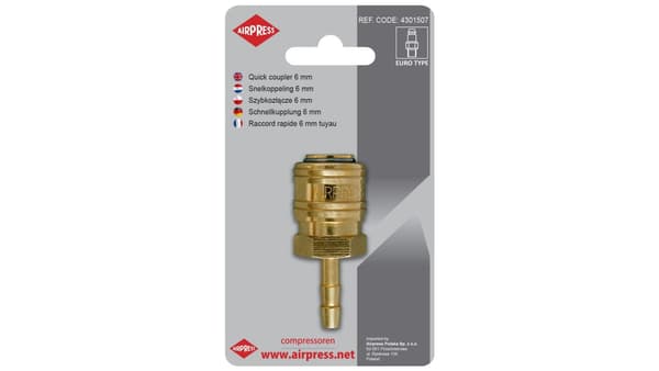QUICK ACCESSORS 6mm EURO AIRPRESS