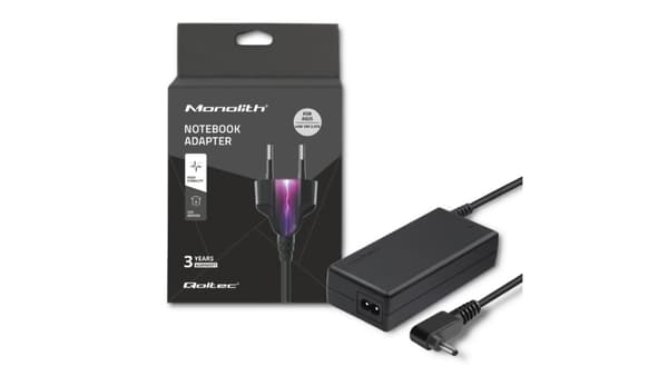 Qoltec - strømforsyningsadapter - 45 W