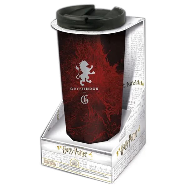 Harry Potter Gryffindor kaffemugg i rostfritt stål 425 ml