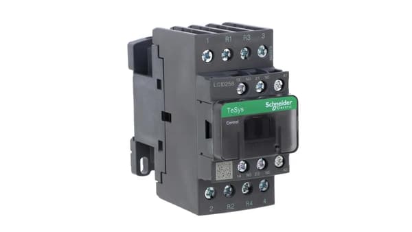 TeSys Deca effektkontaktor 25A 2Z 2R 230V AC 1Z 1R LC1D258P7
