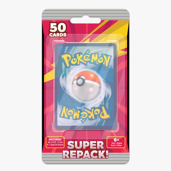 POKEMON TCG: Super Repack (50 kort)