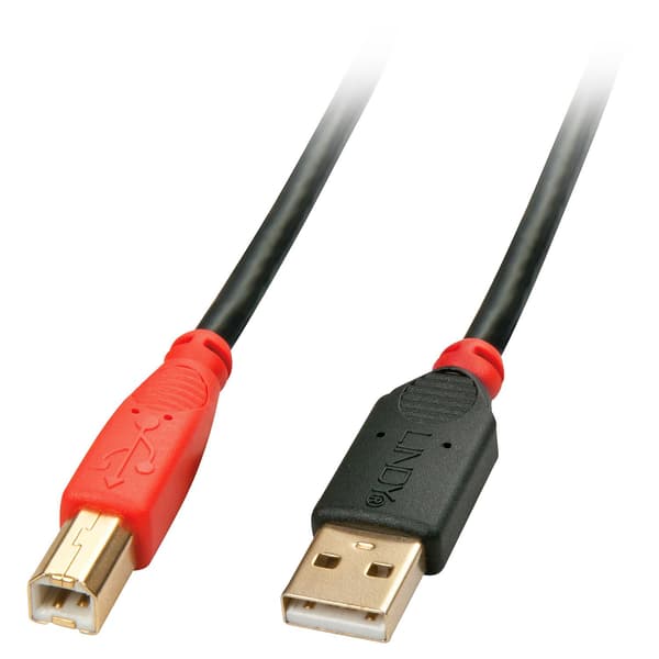 Lindy 10M USB 2.0 aktivt forlængerkabel A/B
