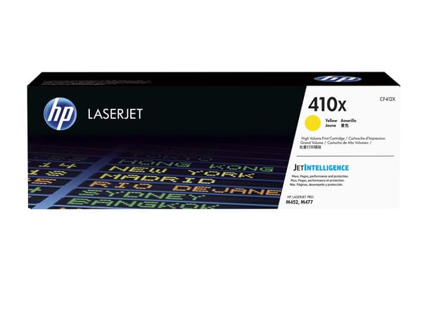 Alkuperäinen mustepatruuna HP 410X Keltainen