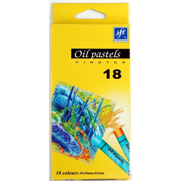 Oljepasteller 18 färger