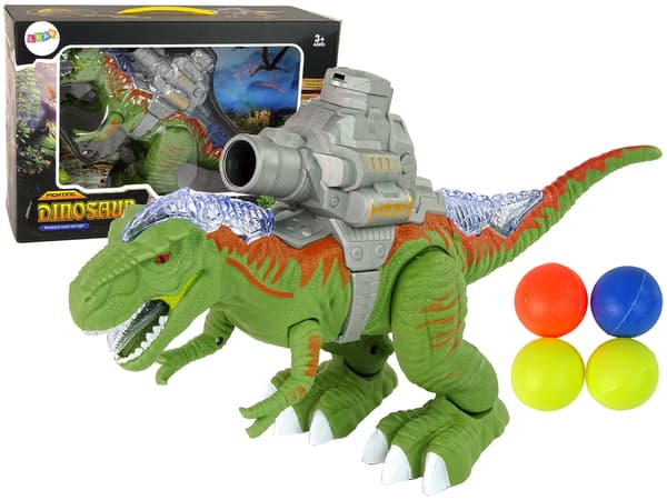 DINOSAUR muovia, katapultista, ampuu, kävelee, yrtti