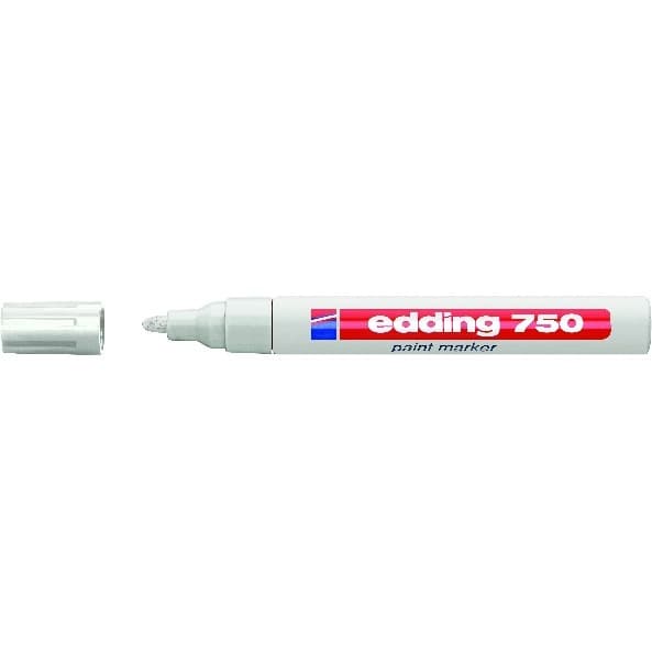edding 750 paint - markør - hvid