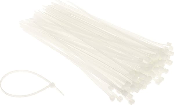Buntband 3.6x200 mm 100 stycken vit