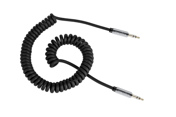 Kabel Kruger&Matz Jack 3.5mm - Jack 3.5mm 1.5m grå (KM0338)