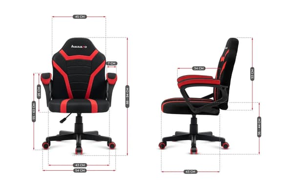 Huzaro Ranger 1.0 Röd Mesh