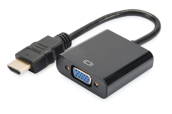 DIGITUS video-/ljudadapter - HDMI / VGA / ljud