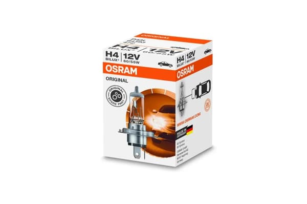 Halogenpære osram h4 12v 60/55 p43t