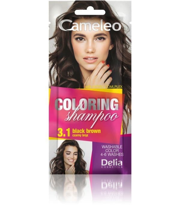 Delia Cosmetics Cameleo Farveshampoo 3.1 sort braz