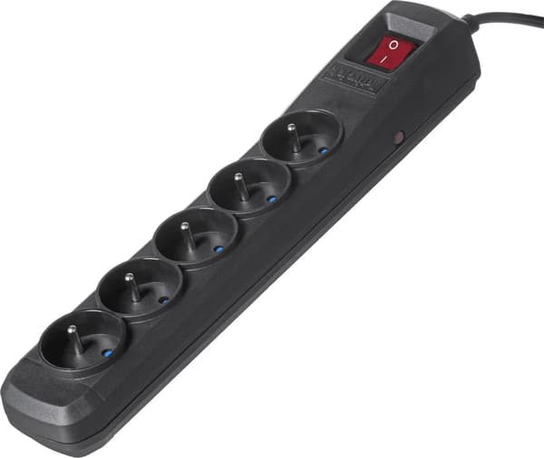 Ylijännitesuoja Activejet 5gn/3m/cz (10A; 2300W) 3m; väri musta