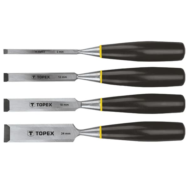 Topex Langt sæt 6, 12, 18, 24 mm 4 stk (09A310)