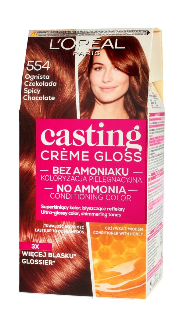 Casting Creme Gloss Farvecreme Nr. 554 Fire Chocolate