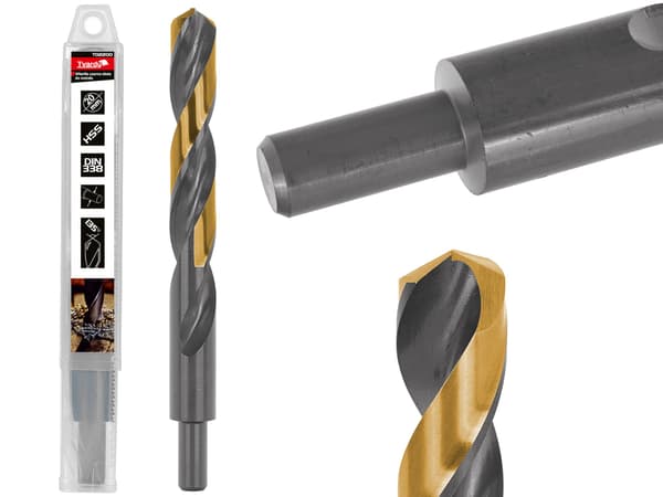 Sort og guld metalbor HSS valset 20.00mm (1/25/50)