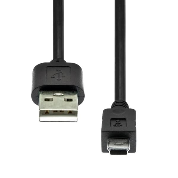 ProXtend USB 2.0 A til Mini B 5P M/M Sort 0,5M